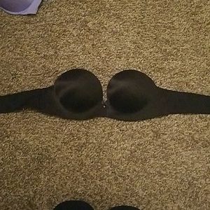 34A padded push up strapless